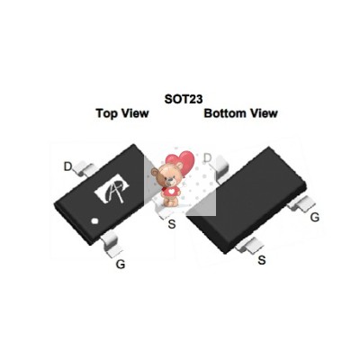 AO3402 N-Channel MOSFET 30V 4A