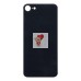 Задняя крышка для iPhone 8 Черный (стекло, широкий вырез под камеру, логотип)