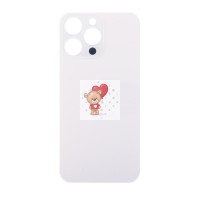 Задняя крышка для iPhone 14 Pro Max Золото (стекло, широкий вырез под камеру, логотип)