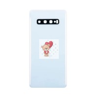 Задняя крышка для Samsung G975F (S10+) Белый - Премиум