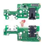 Шлейф для Infinix Hot 10S плата на системный разъем/разъем гарнитуры/микрофон