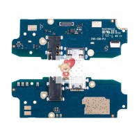 Шлейф для Oukitel WP17 плата на системный разъем/разъем гарнитуры/микрофон - Премиум