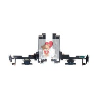 Шлейф для iPhone 14 на системный разъем/микрофон Черный - Премиум Шлейф для iPhone 14 на системный разъем/микрофон Черный - Премиум