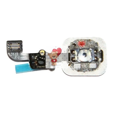 Шлейф для iPhone 6 Plus на кнопку HOME в сборе Белый Шлейф для iPhone 6 Plus на кнопку HOME в сборе Белый