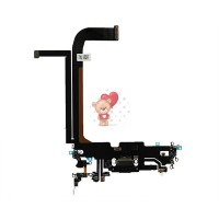 Шлейф для iPhone 13 Pro Max на системный разъем/микрофон Черный