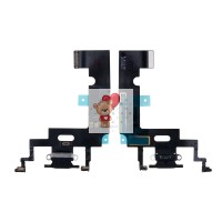 Шлейф для iPhone Xr на системный разъем/микрофон Черный - Премиум Шлейф для iPhone Xr на системный разъем/микрофон Черный - Премиум