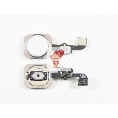 Шлейф для iPhone 6S Plus на кнопку HOME в сборе Золото