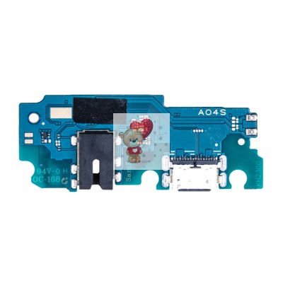 Шлейф для Samsung A047F (A04s) плата системный разъем/разъем гарнитуры/микрофон