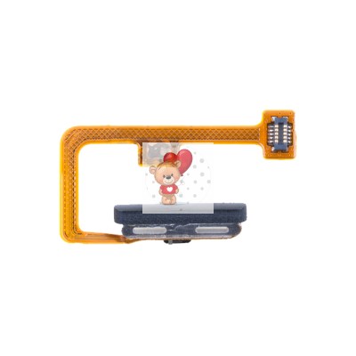 Шлейф для Xiaomi Mi 11 Lite сканер отпечатка пальцев Черный
