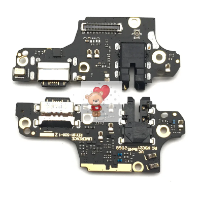 Шлейф для Xiaomi Redmi Note 9 Pro плата системный разъем/разъем гарнитуры/микрофон
