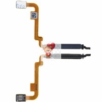 Шлейф для Xiaomi Redmi Note 10S сканер отпечатка пальцев Серый