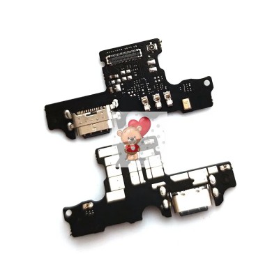 Шлейф для ZTE Blade 20 Smart плата на системный разъем/микрофон