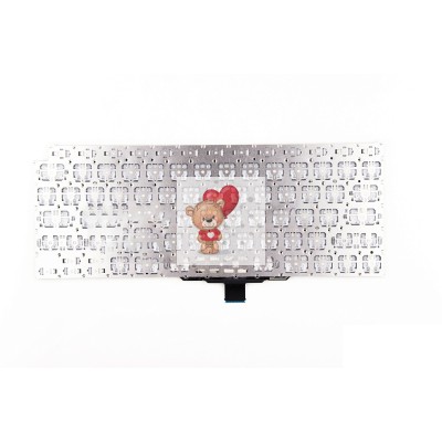 Клавиатура для ноутбука MacBook Air M1 13" A2337 (2020, прямой Enter RU) Черная