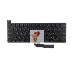 Клавиатура для ноутбука MacBook Pro 13" A2251 (2020, прямой Enter RU) Черная