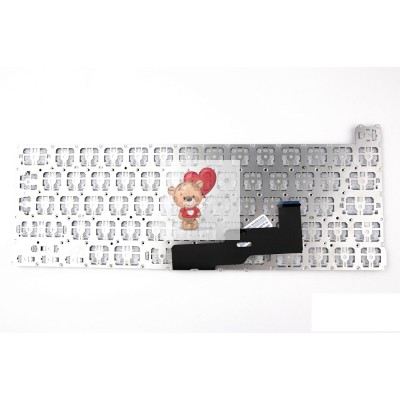 Клавиатура для ноутбука MacBook Pro 13" A2289 (2020, Г-образный Enter RU) Черная