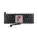 Клавиатура для ноутбука MacBook Pro M1 13" A2338 (2020-2022, прямой Enter RU) Черная