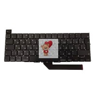 Клавиатура для ноутбука MacBook Pro 16" A2141 (2019, Г-образный Enter RU) Черная Клавиатура для ноутбука MacBook Pro 16" A2141 (2019, Г-образный Enter RU) Черная