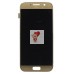 Дисплей для Samsung A520F Galaxy A5 2017 с тачскрином Золотой - (In-Cell)