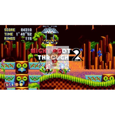 Диск Sonic mania для Playstation 4