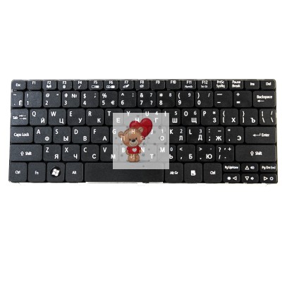 Клавиатура для ноутука Acer eMachines em350 Черная P.n: ZH9, 90.4GS07.C0R