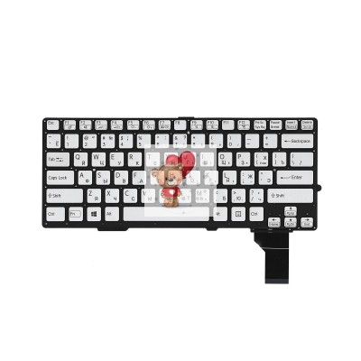 Клавиатура для ноутбука Sony SVE13 SVS13 Серебро P.n: MP-11J53SUJ886, 149009711, 149014351