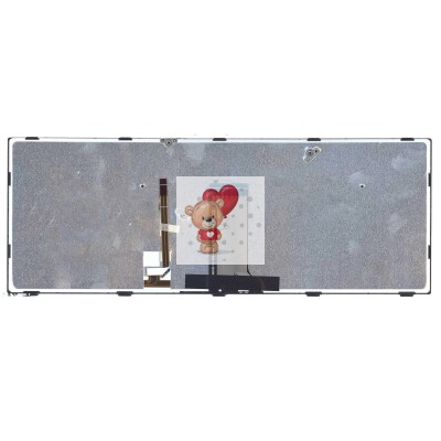 Клавиатура для ноутбука Lenovo IdeaPad G40-70 с серой рамкой и подсветкой p.n: 25215190, 25-215190, T5G1-RU