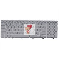 Клавиатура для ноутбука Dell Inspiron 15-500 Серебряная Клавиатура для ноутбука Dell Inspiron 15-500 Серебряная
