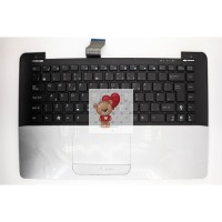 Клавиатура для ноутбука Asus Zenbook UX30S TopCase Серебро