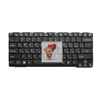 Клавиатура для ноутбука Sony SVE14A Черная P/n: 9Z.N6BBF.D0R, NSK-SDDBF 0R, 149115111RU, 9Z.N6BBF.R0