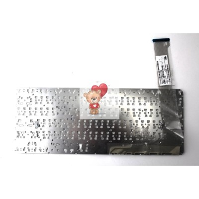 Клавиатура для ноутбука HP 14-ak Белая p/n: 9Z.NBTSQ.00R, 777668-251