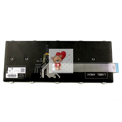 Клавиатура для ноутбука Dell 14-3000 с подсветкой P.n: 050X15, PK1313P4A00, SG-63400-XUA, SN7233 Клавиатура для ноутбука Dell 14-3000 с подсветкой P.n: 050X15, PK1313P4A00, SG-63400-XUA, SN7233