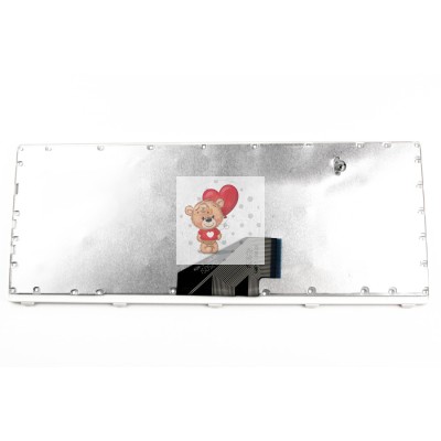 Клавиатура для ноутбука Lenovo U310 белая рамка P.n: 25204960, AELZ7700110, 9Z.N7GSQ.D0R, NSK-BCDSQ