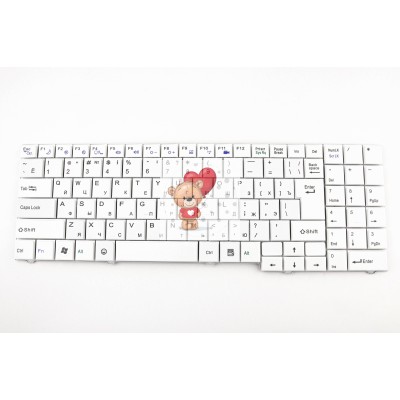 Клавиатура для ноутбука DNS ECS MB50 белая P/N: 82B382-FM2028 MP-09R16SU-3603 MP-09R16SU-3603RU