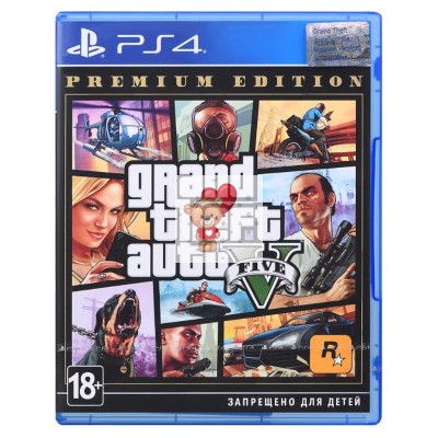Диск GTA 5 для Playstation 4