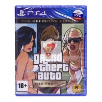 Диск GTA The Trilogy для Playstation 4 Диск GTA The Trilogy для Playstation 4