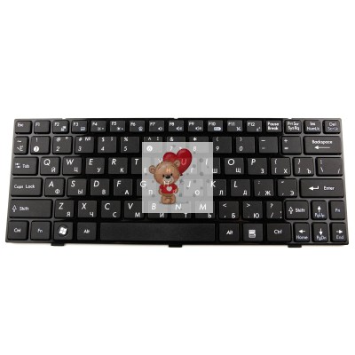 Клавиатура для ноутбука MSI Wind U160 U135 L1350 черная P.n: MS-N014, V103622CK1, V103622AK1, V103622AS1