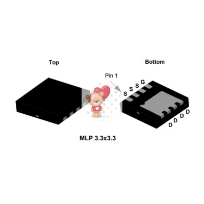 FDMC4435 P-Channel MOSFET 30V 18A
