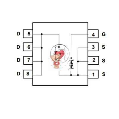 FDMC4435 P-Channel MOSFET 30V 18A
