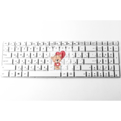 Клавиатура для ноутбука Asus X756UX Белая p/n: MP-13K93UA-9207, AEXK9800120, 0KNB0-610RUA00