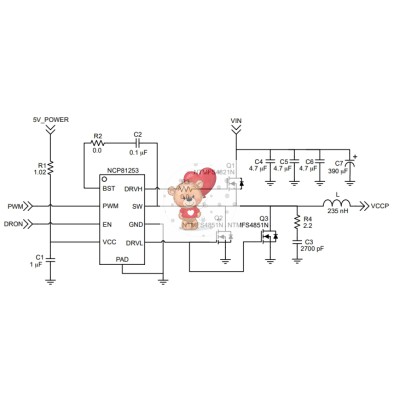 NCP81253MNTBG NCP81253MNTBG