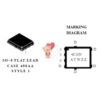 NTMFS4C10NT1G N-Channel MOSFET 30V 46A NTMFS4C10NT1G N-Channel MOSFET 30V 46A