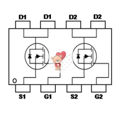 QM3202M N-Channel MOSFET 30V 28A