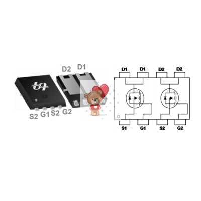 QM3202M N-Channel MOSFET 30V 28A