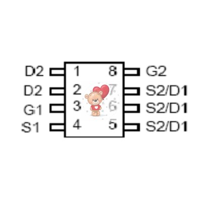 AO4928 N-Channel MOSFET 30V SOIC-8