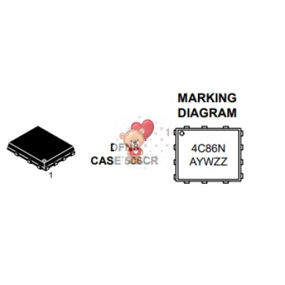 NTMFD4C86N Dual N-Channel MOSFET 30V 32A