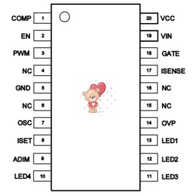 MP3398AGY SOIC20
