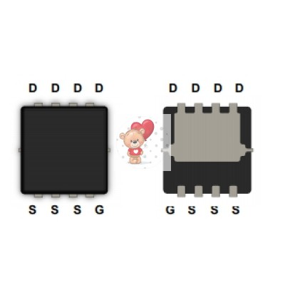 MDV3605URH P-Channel MOSFET 30V 20A