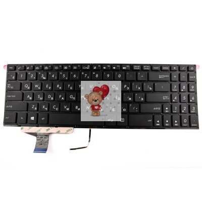 Клавиатура для Asus M580 M580VD M580GD M580VN с подсветкой P/n: 0KN1-291UI22
