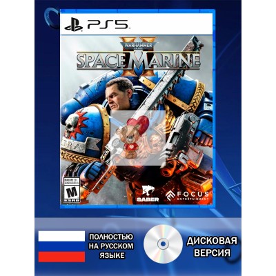 Диск Warhammer 40,000: Space Marine 2 PS5 Новый