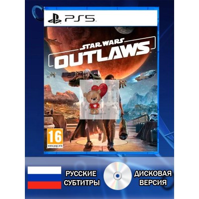 Диск Star Wars Outlaws PS5 Новый